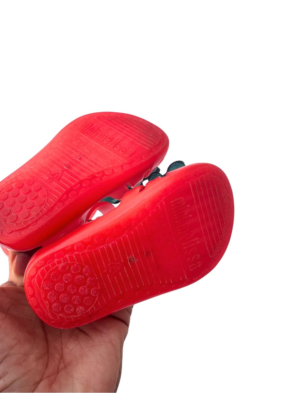 Melissa Pink Jelly Sandals with Blue Popsicle Accent - Picture 3 of 3